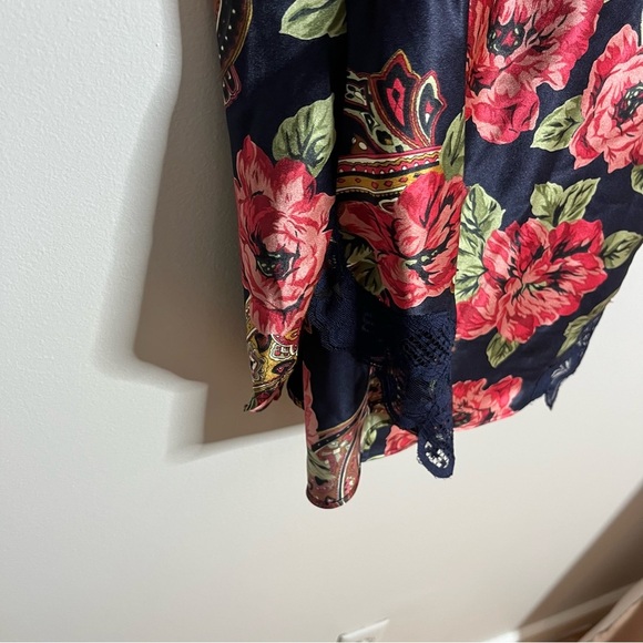 Victoria's Secret Vintage Gold Label Size Large Lace Satin Slip Night Dress SIB - Picture 3 of 7